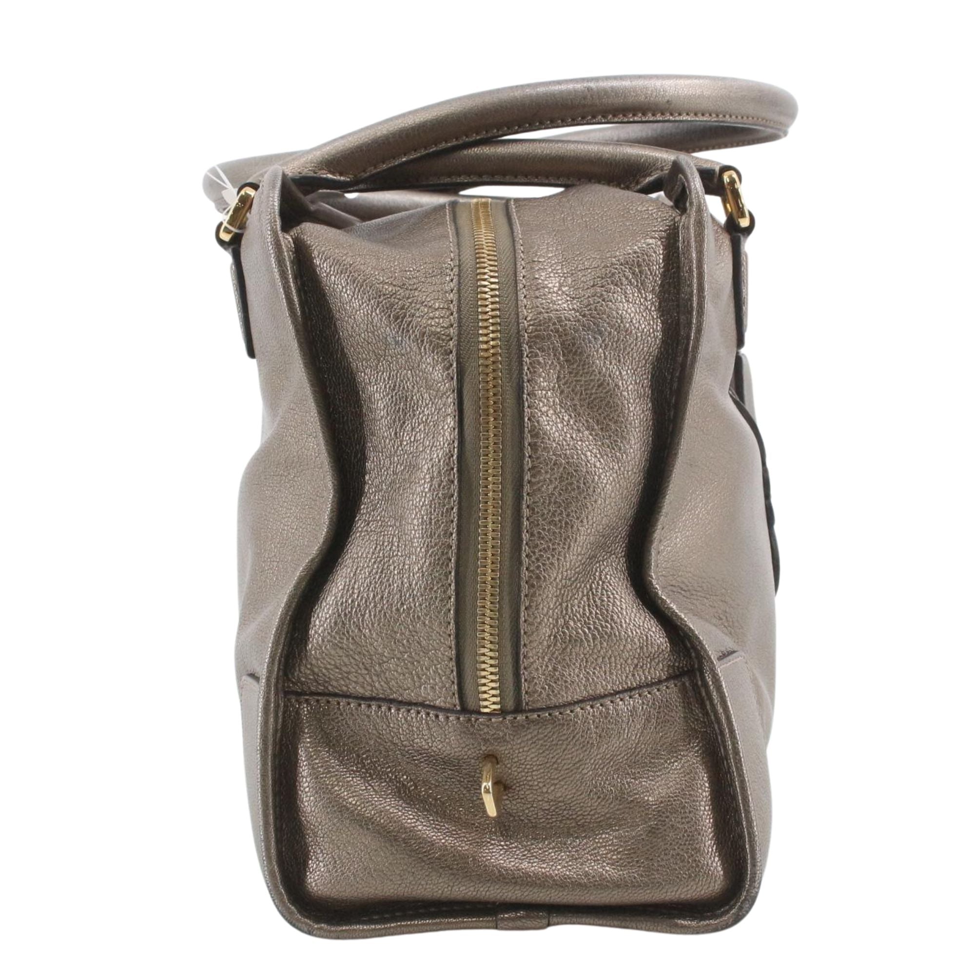 Loewe Amazona Piel Metalizada Bronce