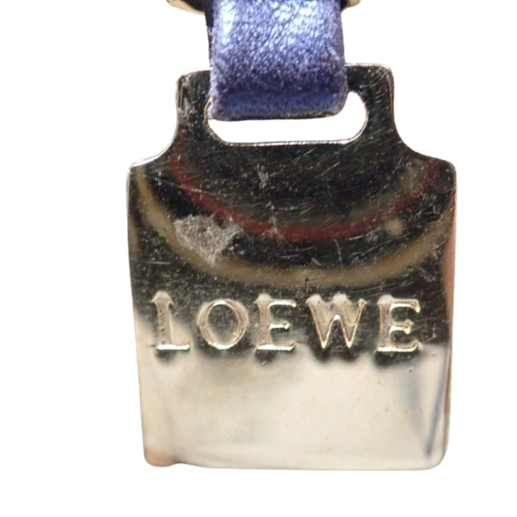 Bolso Loewe Amazona Vintage Ante Beige y Piel Marrón – Made in Spain