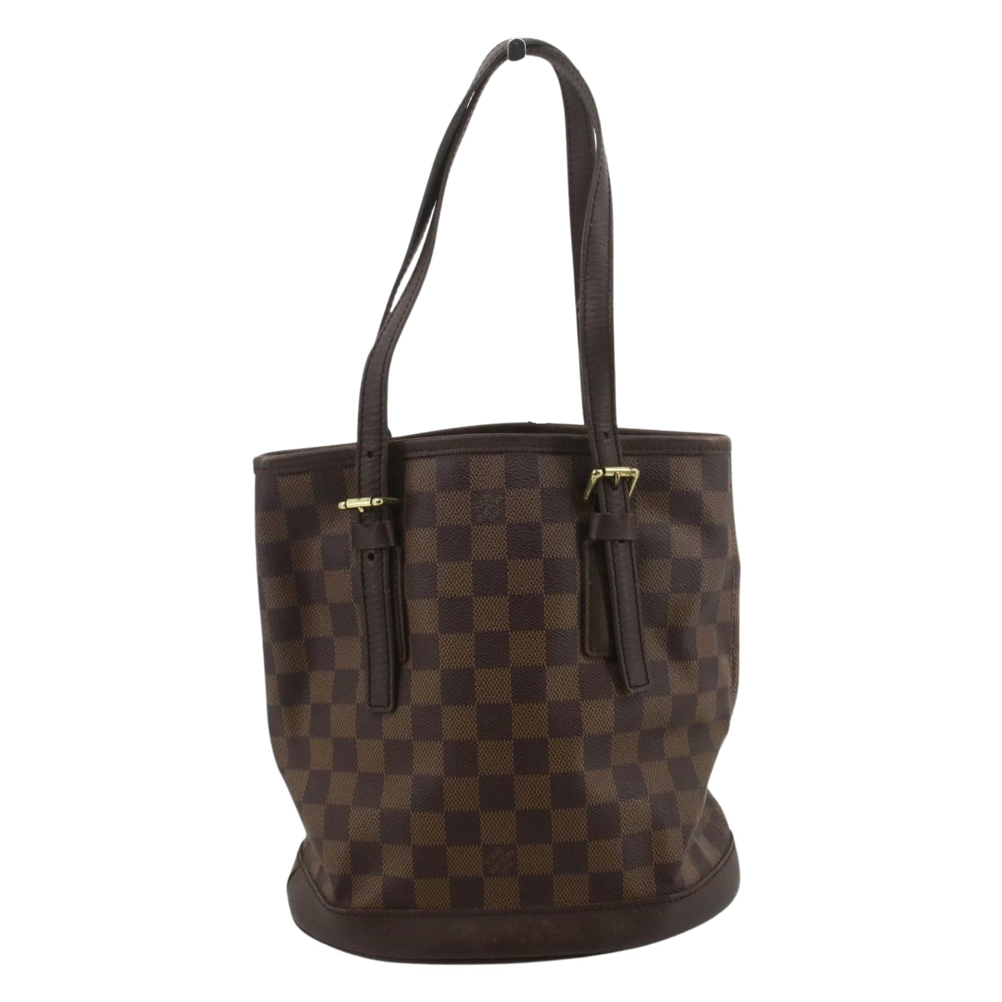 Louis Vuitton Marais Damier Ebene Bucket Bag Vintage