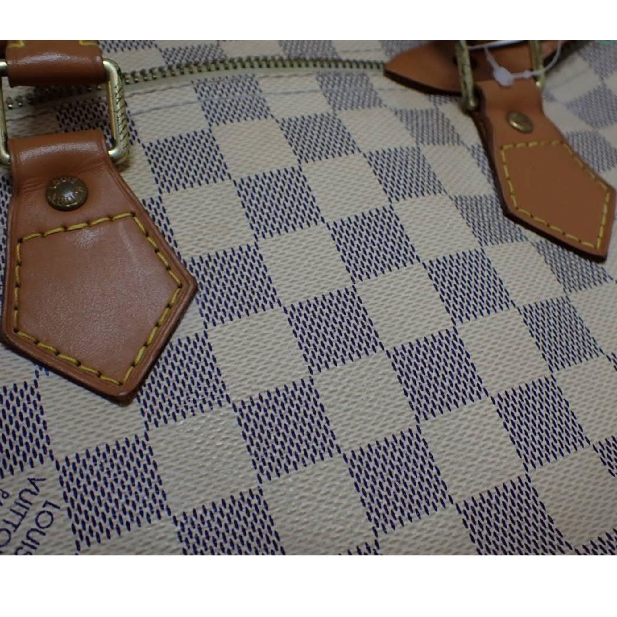 Louis Vuitton Speedy 30 Damier Azur | Bolso Vintage de Lujo