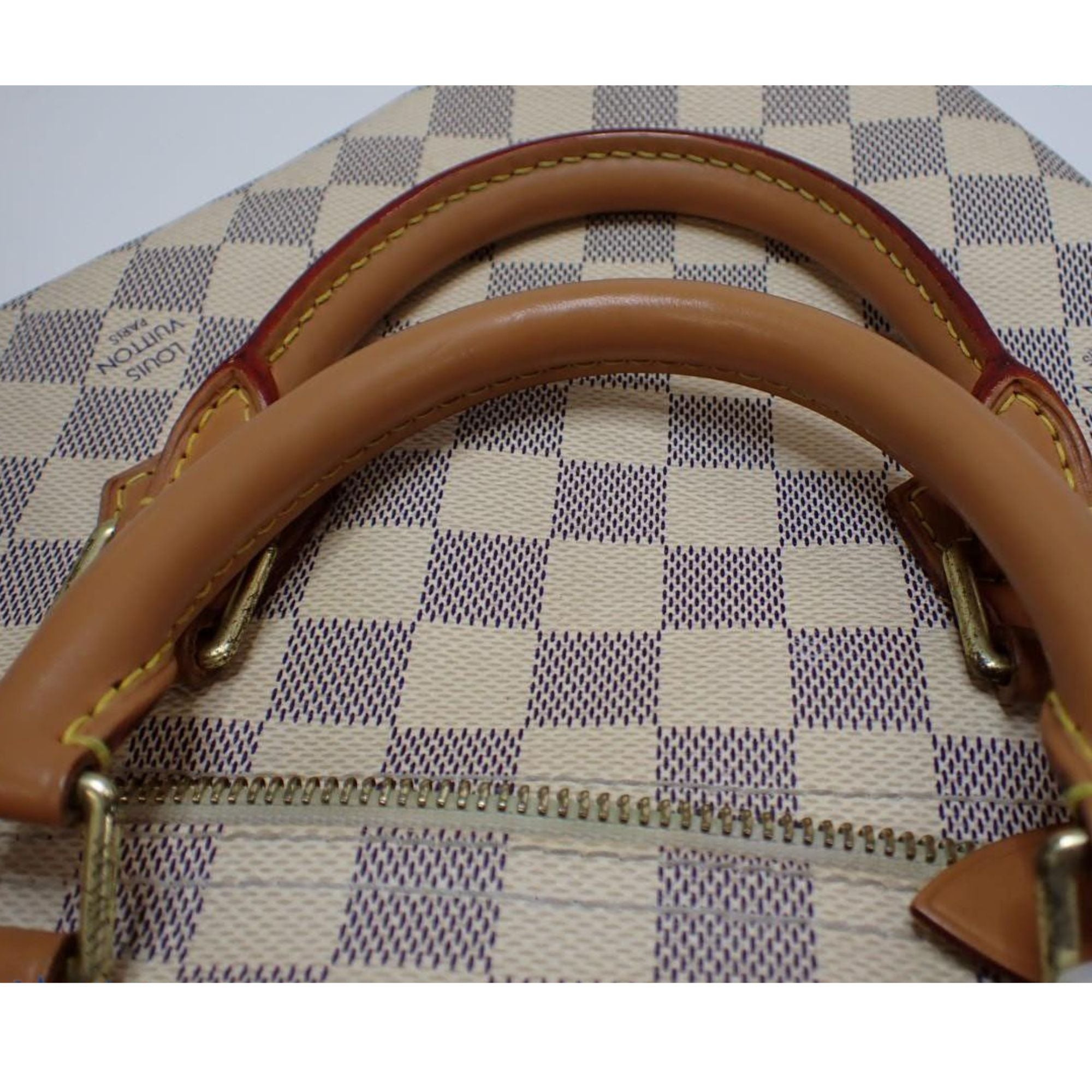 Louis Vuitton Speedy 30 Damier Azur | Bolso Vintage de Lujo