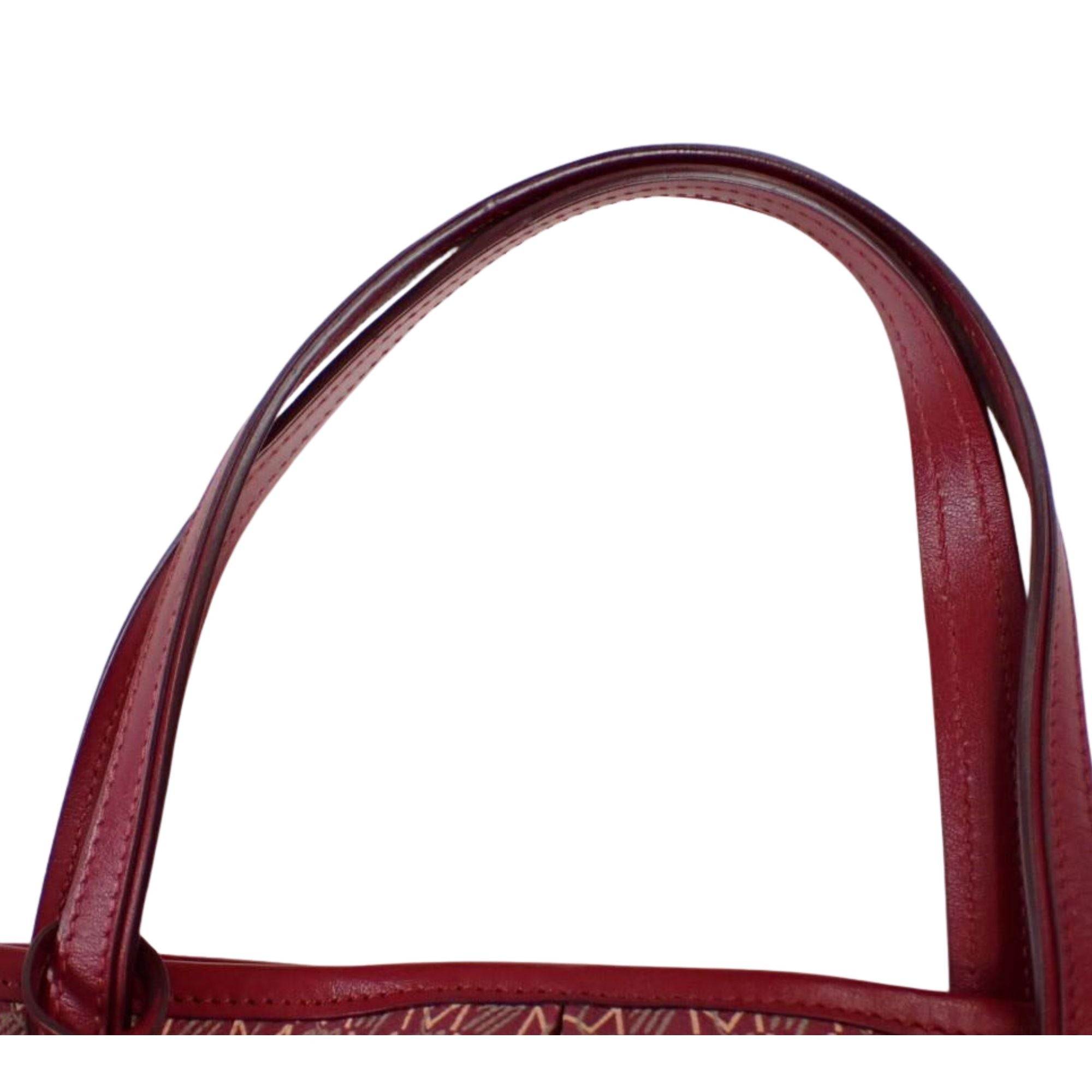 Bolso Tote Morabito Paris Monogram Burdeos