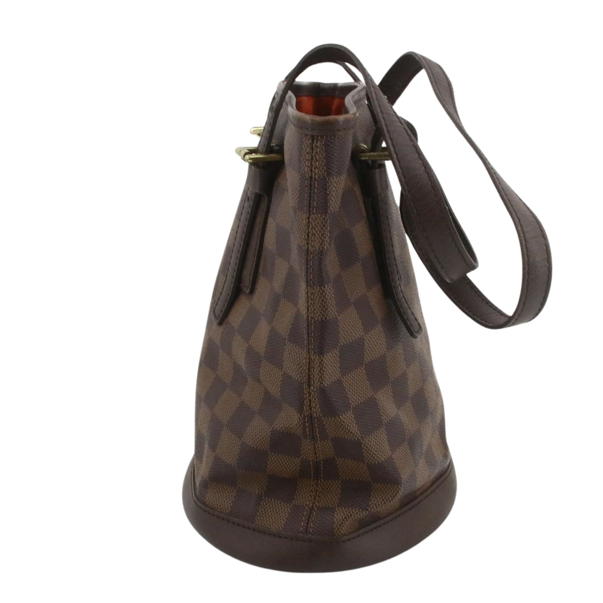 Louis Vuitton Marais Damier Ebene Bucket Bag Vintage