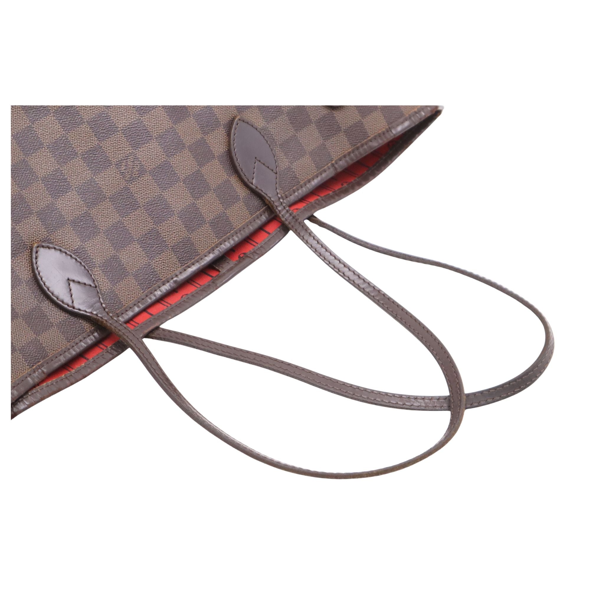 Louis Vuitton Neverfull MM Damier Ebene Tote Bag
