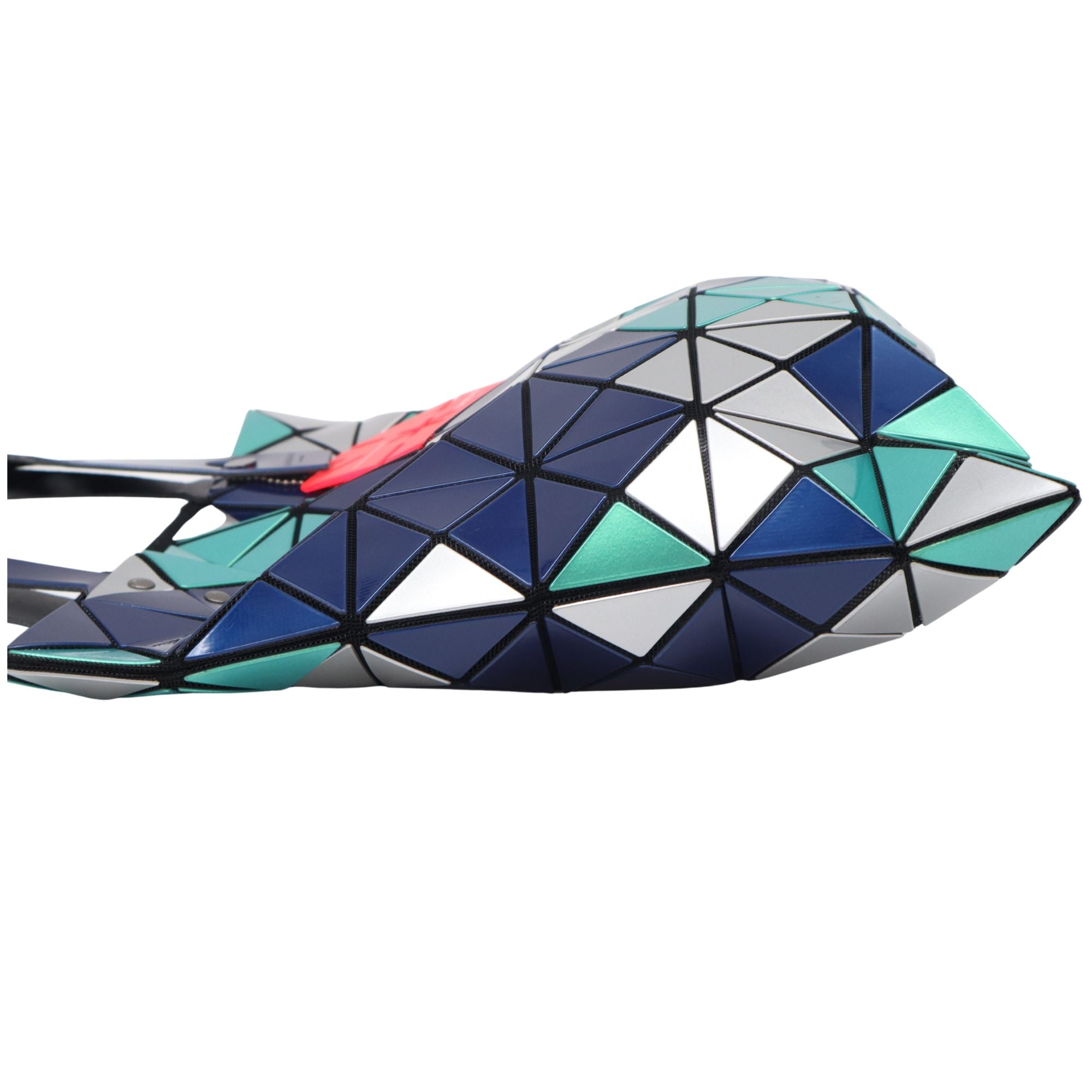 BAO BAO Issey Miyake Prism Tote multicolor azul, verde y blanco – Bolso shopper geométrico