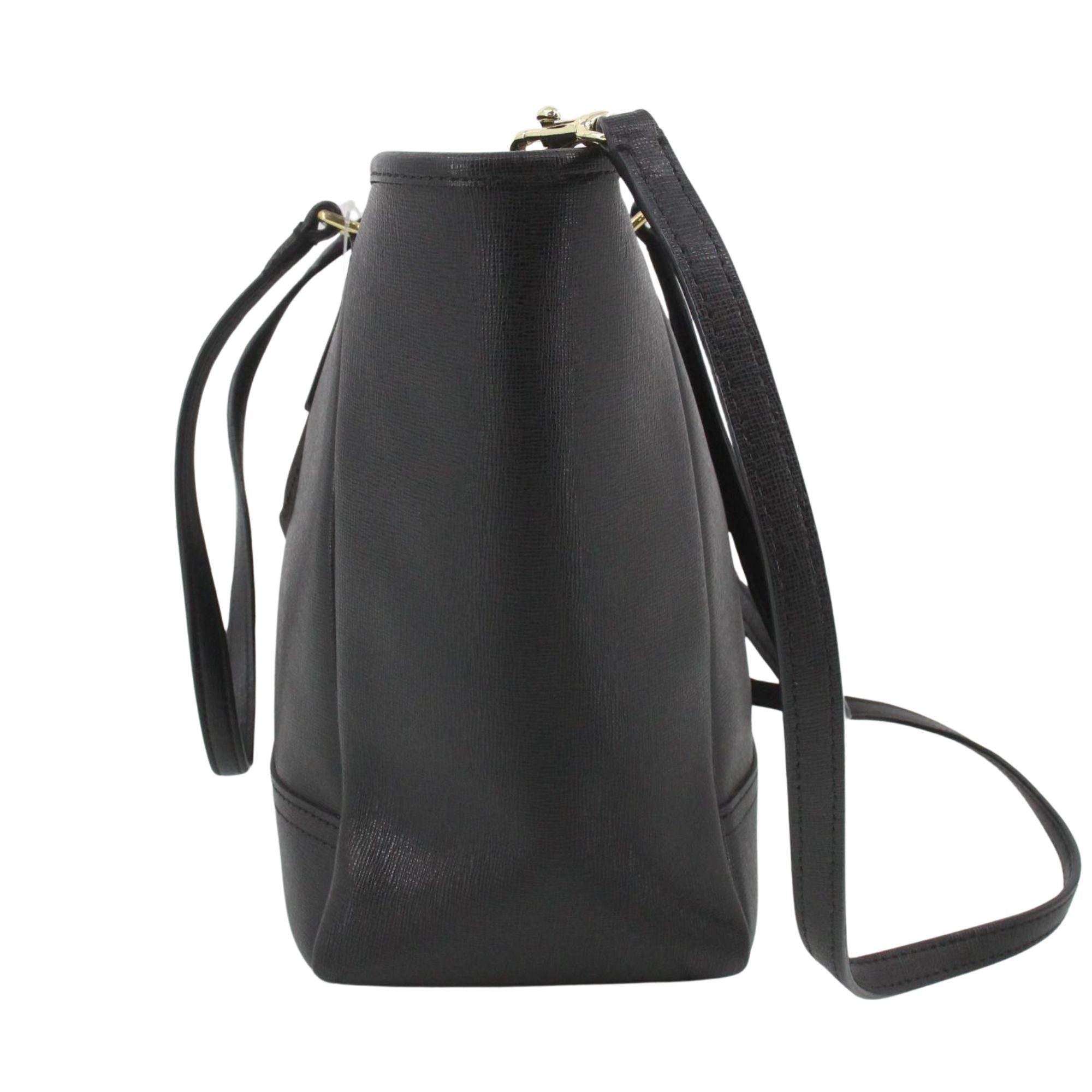 Coach City Zip Tote negro en piel Saffiano – Bolso shopper de hombro