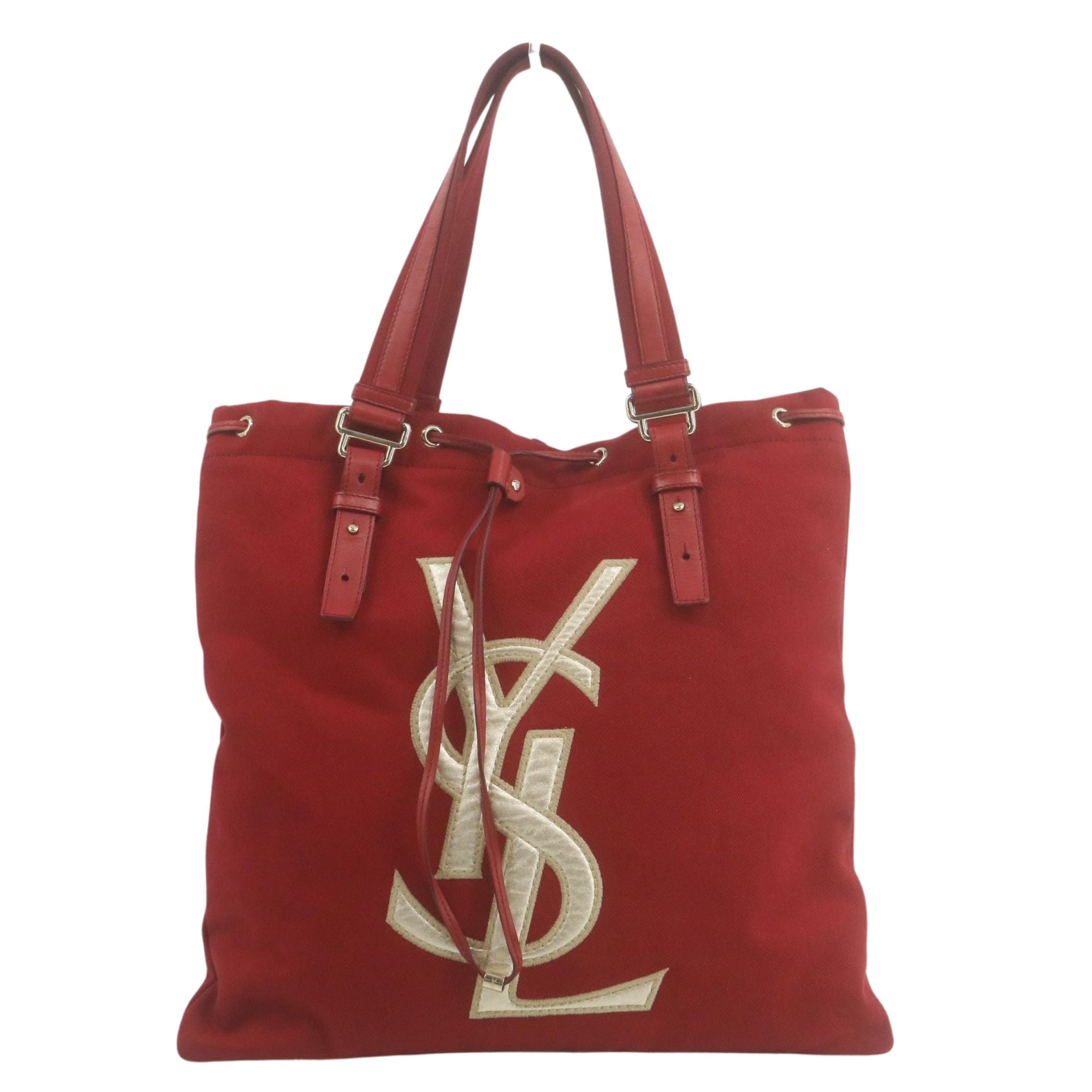 Bolso Yves Saint Laurent YSL Vintage Tote Rojo