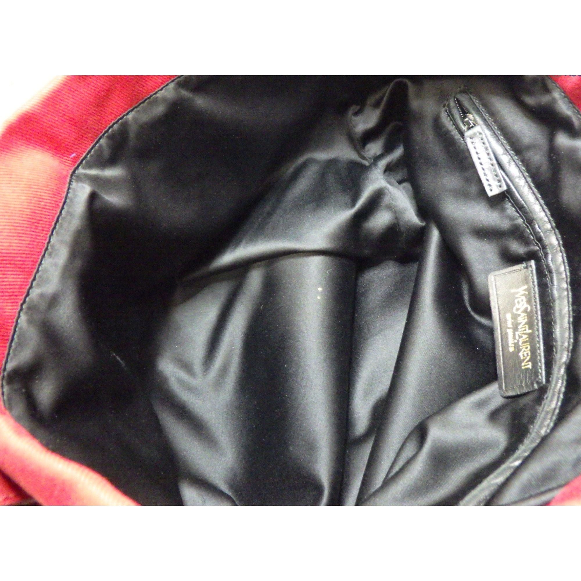 Bolso Yves Saint Laurent YSL Vintage Tote Rojo