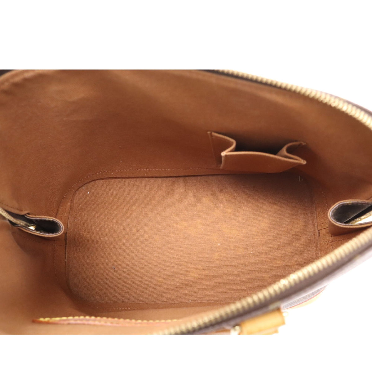 Louis Vuitton Alma PM Monogram – Bolso vintage de lona y piel natural