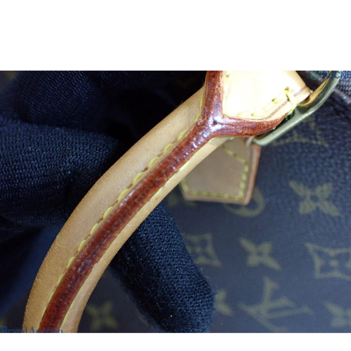 Louis Vuitton Alma PM Monogram – Bolso vintage de lona y piel natural