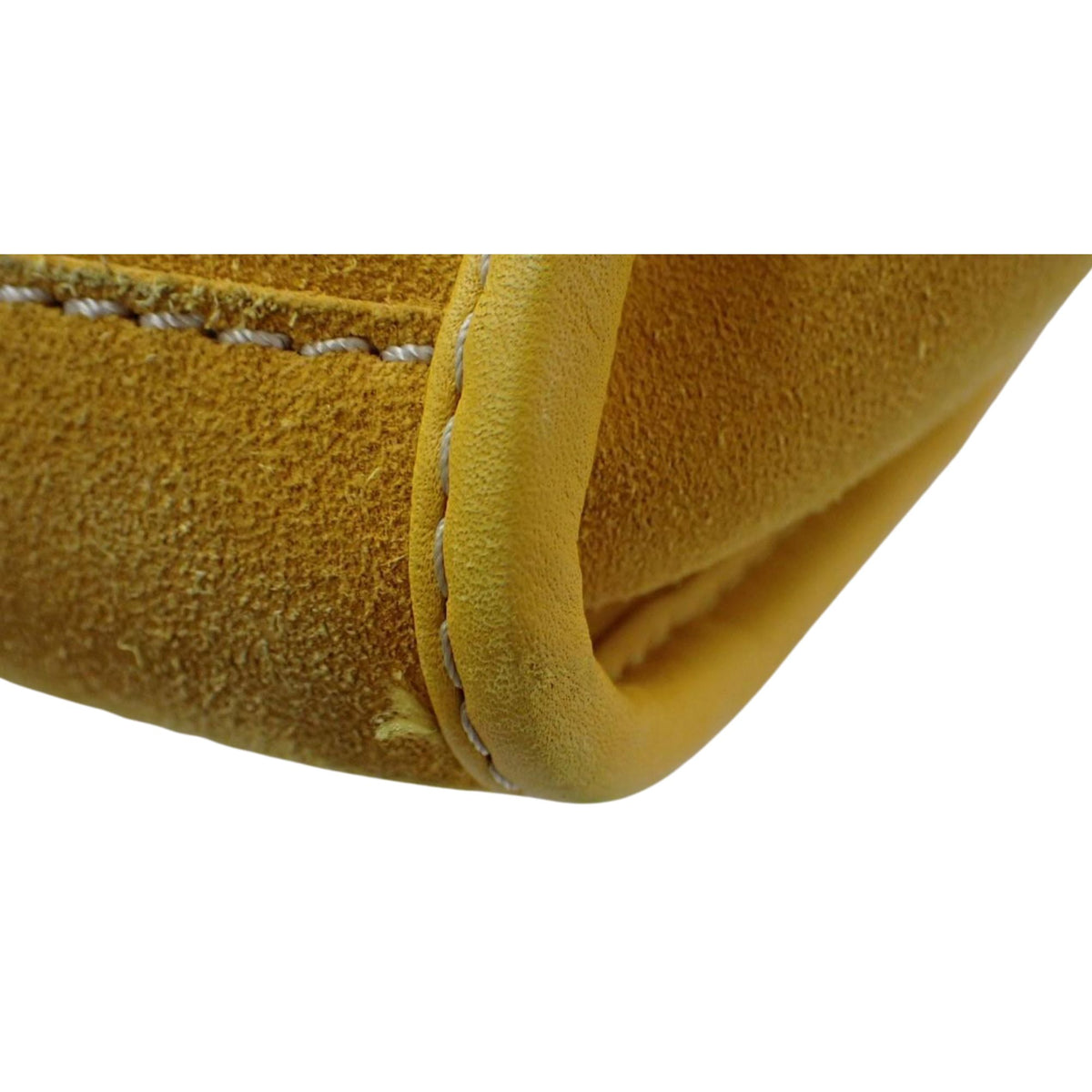 Loewe Amazona Edición Especial 2009 – Bolso de ante amarillo con anagrama y candado dorado