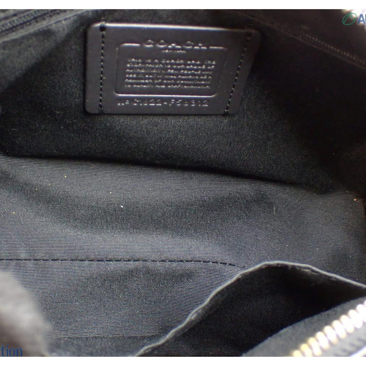 Coach Mini Bennett Satchel Signature – Bolso pequeño marrón y negro con bandolera