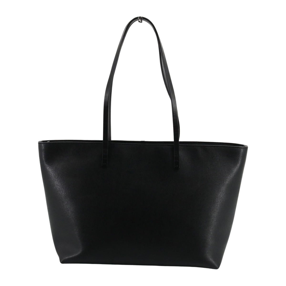 Fendi Tote negro con logo FENDI multicolor en relieve