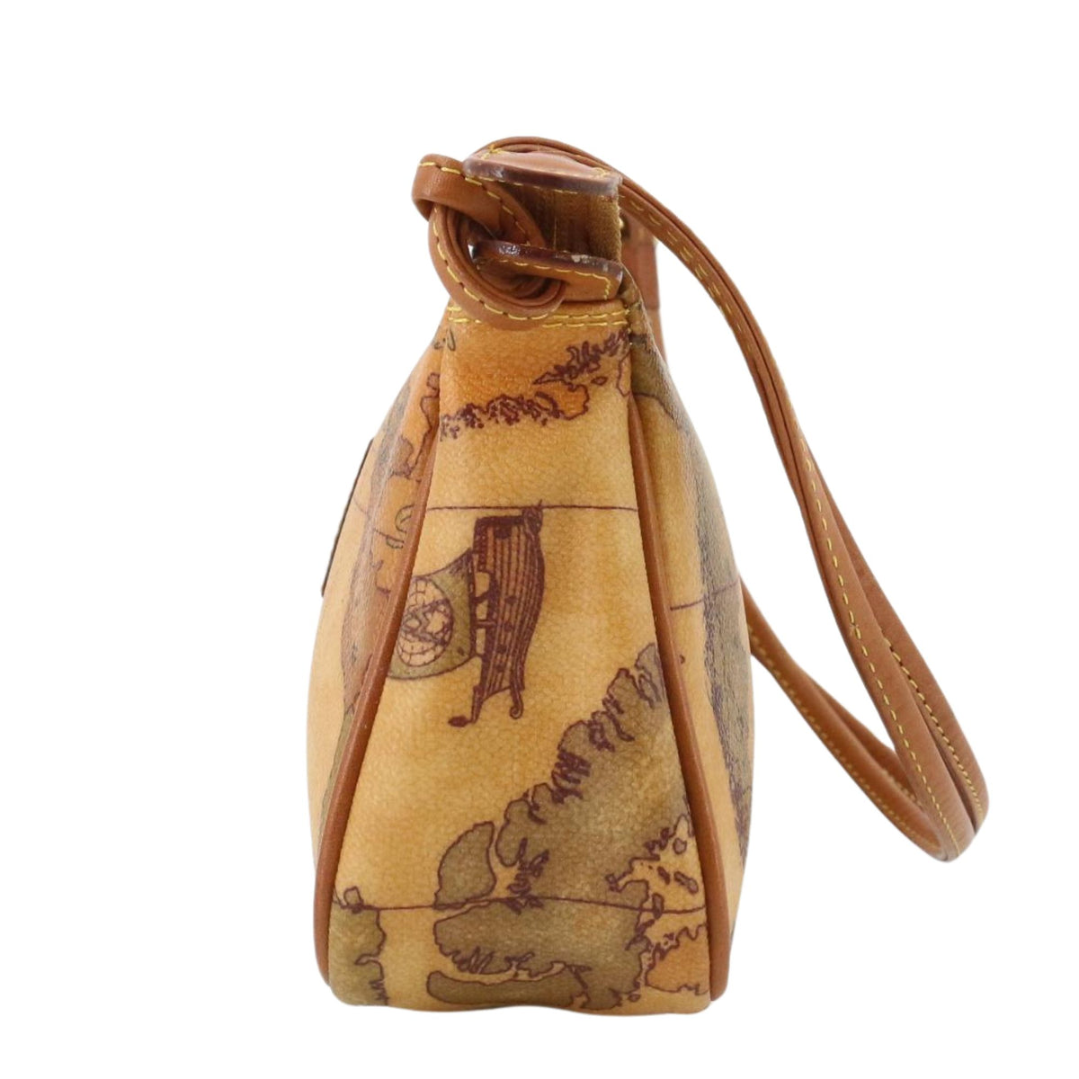 Alviero Martini Prima Classe – Bolso de hombro Geo Classic con estampado de mapa