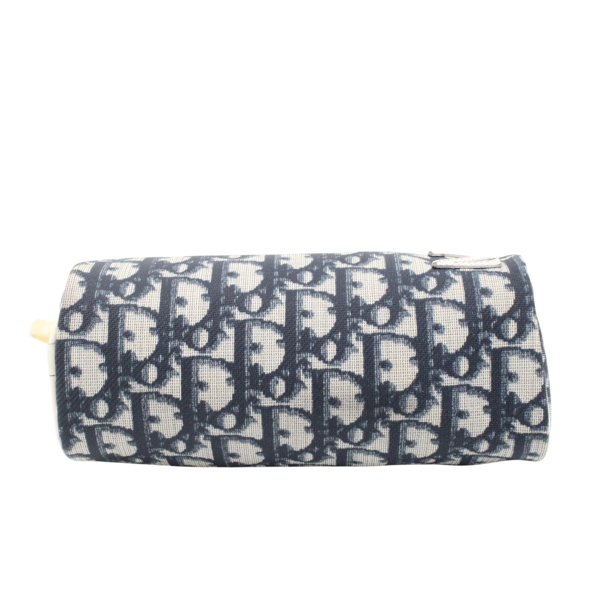 Christian Dior Trotter nº 2 Vintage – Neceser de mano azul marino y blanco