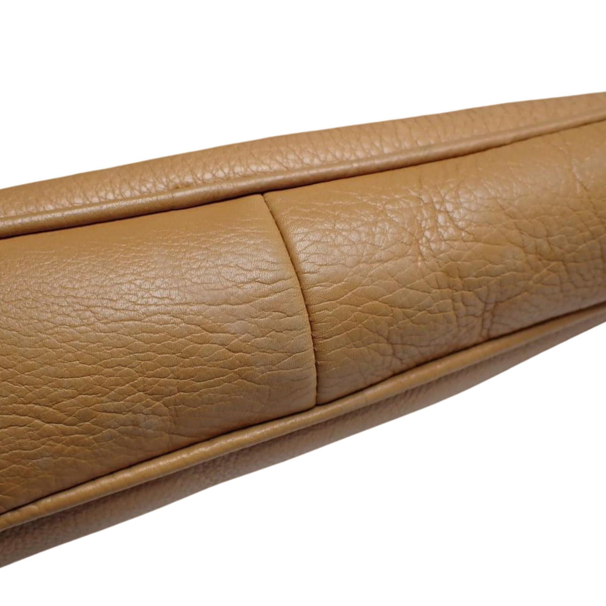 Loewe Vintage – Bolso de hombro de piel camel con anagrama grabado