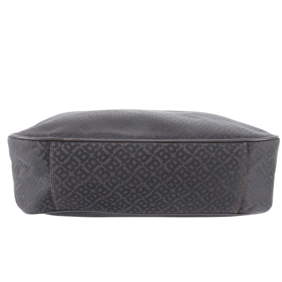 Bally Vintage – Bolso de hombro con monograma en tonos marrón oscuro