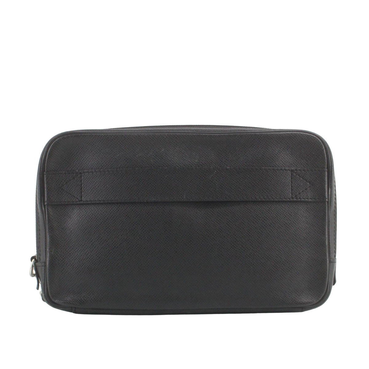 Louis Vuitton Neo Pavel Taiga Ardoise – Bolso de mano de piel negra