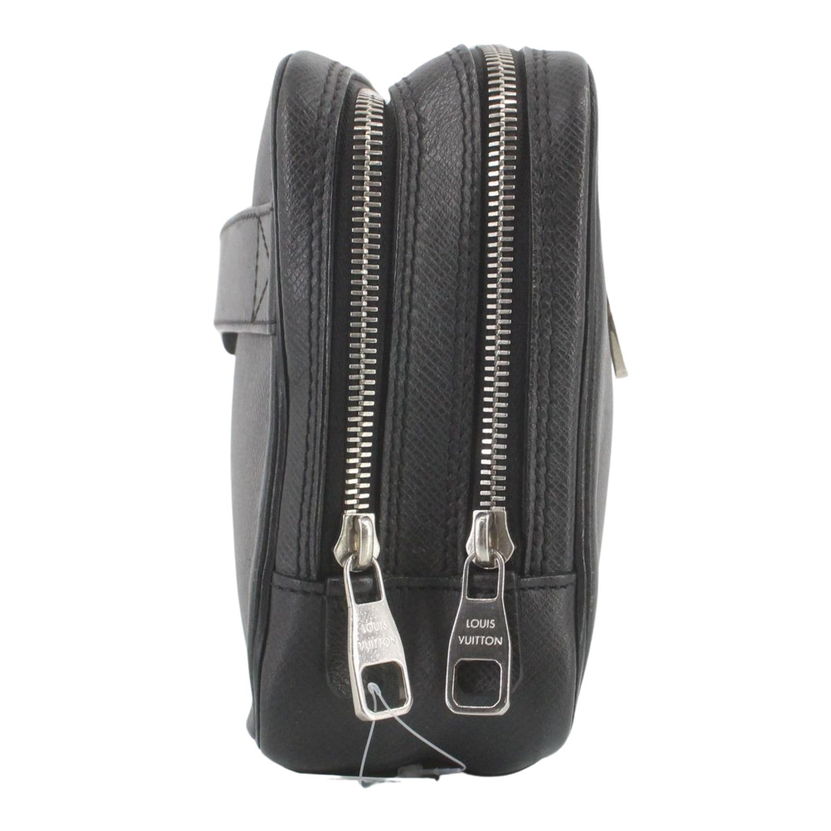 Louis Vuitton Neo Pavel Taiga Ardoise – Bolso de mano de piel negra