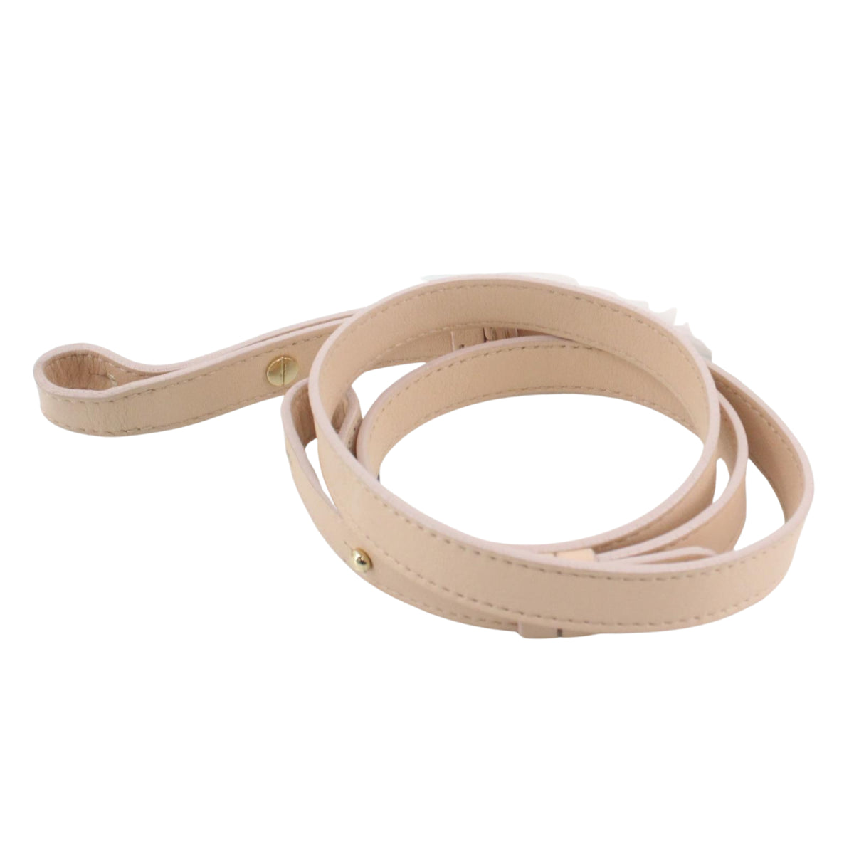 See by Chloé Paige – Bolso de piel beige rosado con herrajes dorados y bandolera