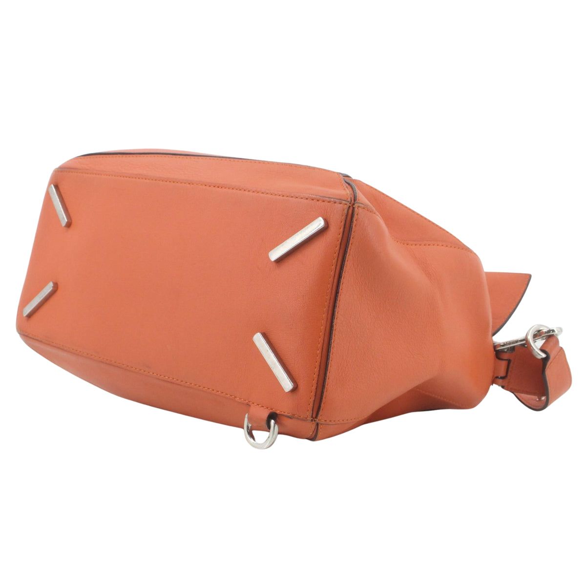 Loewe Puzzle Original de Piel Naranja Terracota – Bolso de Lujo Preloved