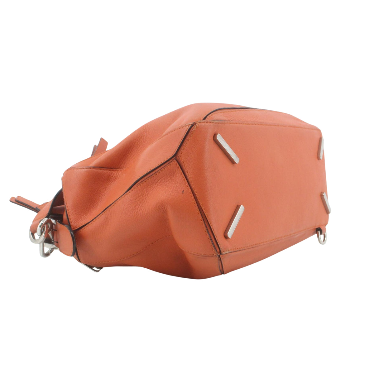 Loewe Puzzle Original de Piel Naranja Terracota – Bolso de Lujo Preloved