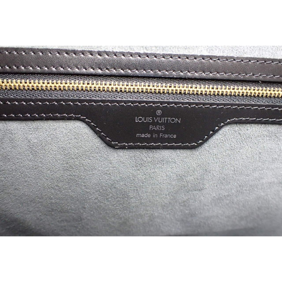 Louis Vuitton Saint Jacques GM Vintage – Bolso Tote de Piel Epi Negra