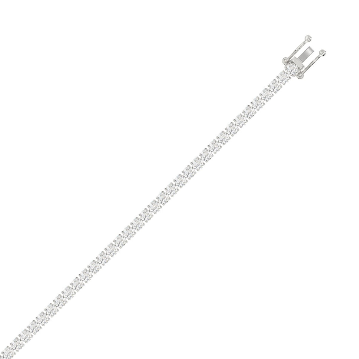 Pulsera Rivière con Diamantes Talla Brillante