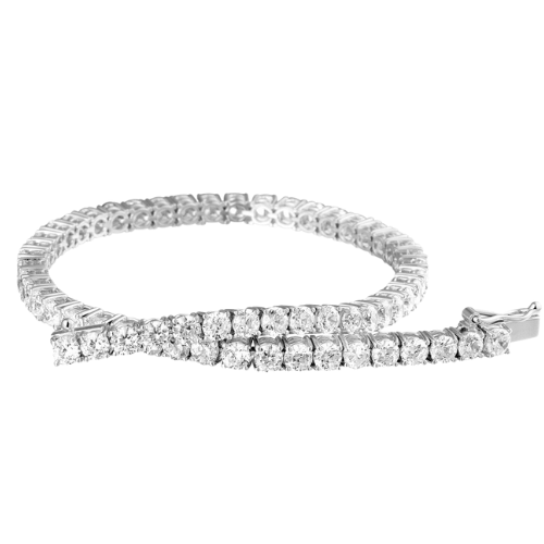 Pulsera Rivière con Diamantes Talla Brillante
